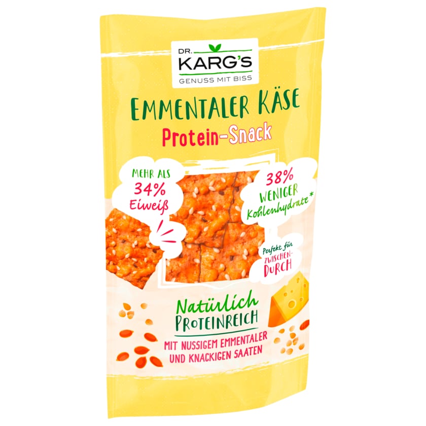 Dr. Karg's Emmentaler Käse Protein Snack 85g